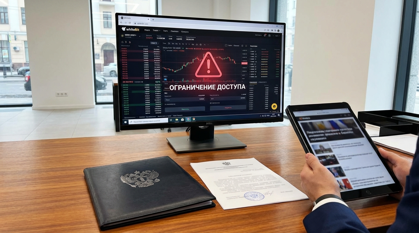 Генпрокуратура России признала криптобиржу WhiteBit нежелательной