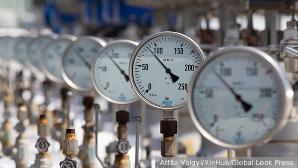 Биржевая цена газа в Европе превысила 1 тыс. долларов за тысячу кубометров