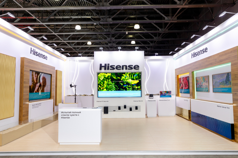 Hisense поделилась успехами первой половины 2026 года — RGB MiniLED, лазерные телевизоры, умный дом и производство в России