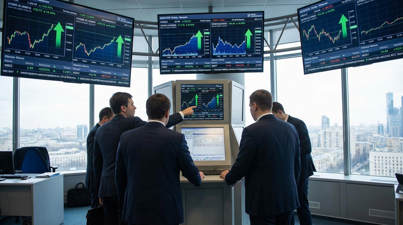 Российский фондовый рынок демонстрирует положительную динамику на старте торгов