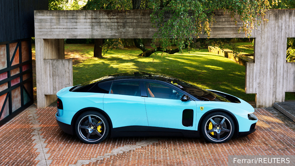 Акции Ferrari рухнули на 6% после презентации первого электромобиля Luce